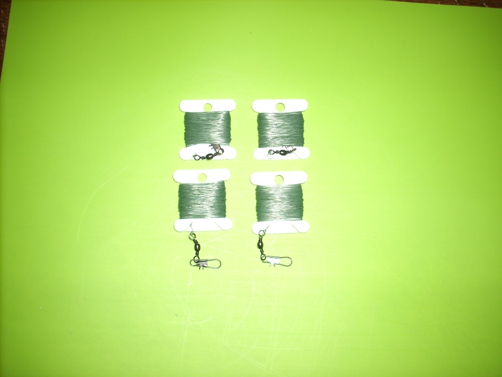 Trip Wire Alarm, 4ea X 25ft Line, Snare, Fishing, General Purpose, Survival,
