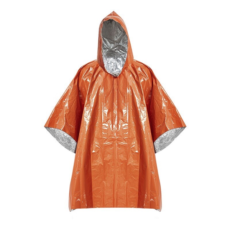 3 PACK Waterproof Emergency Survival Rain Poncho Outdoor Camping Survival Gear