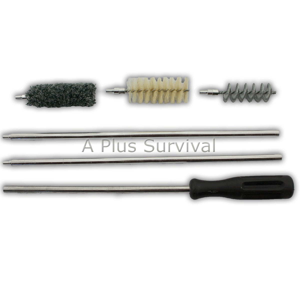 Shotgun Cleaning Brushes Kit 12 Gauge Gun Rifle Survival Kit for Range Shooting