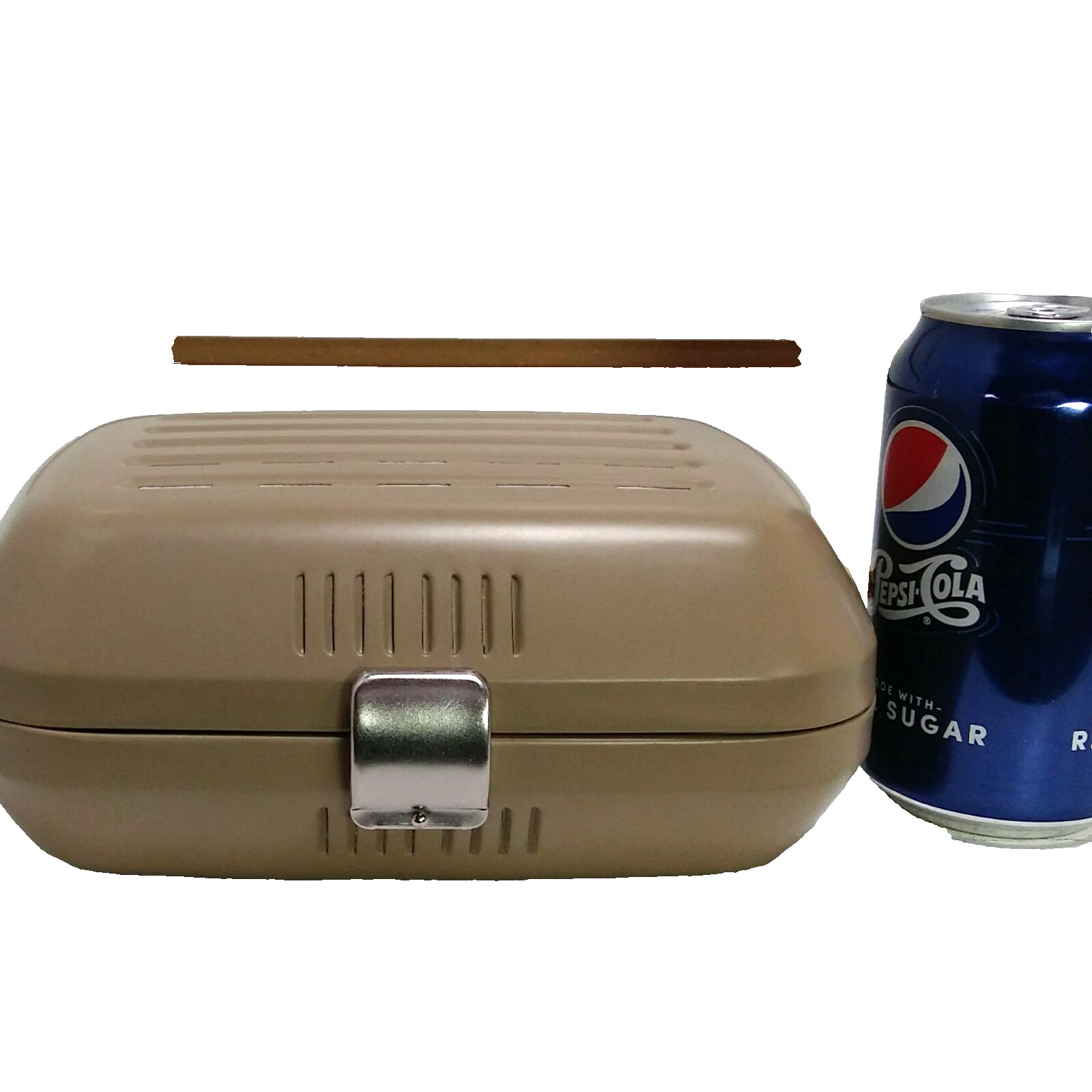 Vtg Portable Heater Hot Box HB100 Camping Hiking, Outdoor w 2 New Pellets Japan