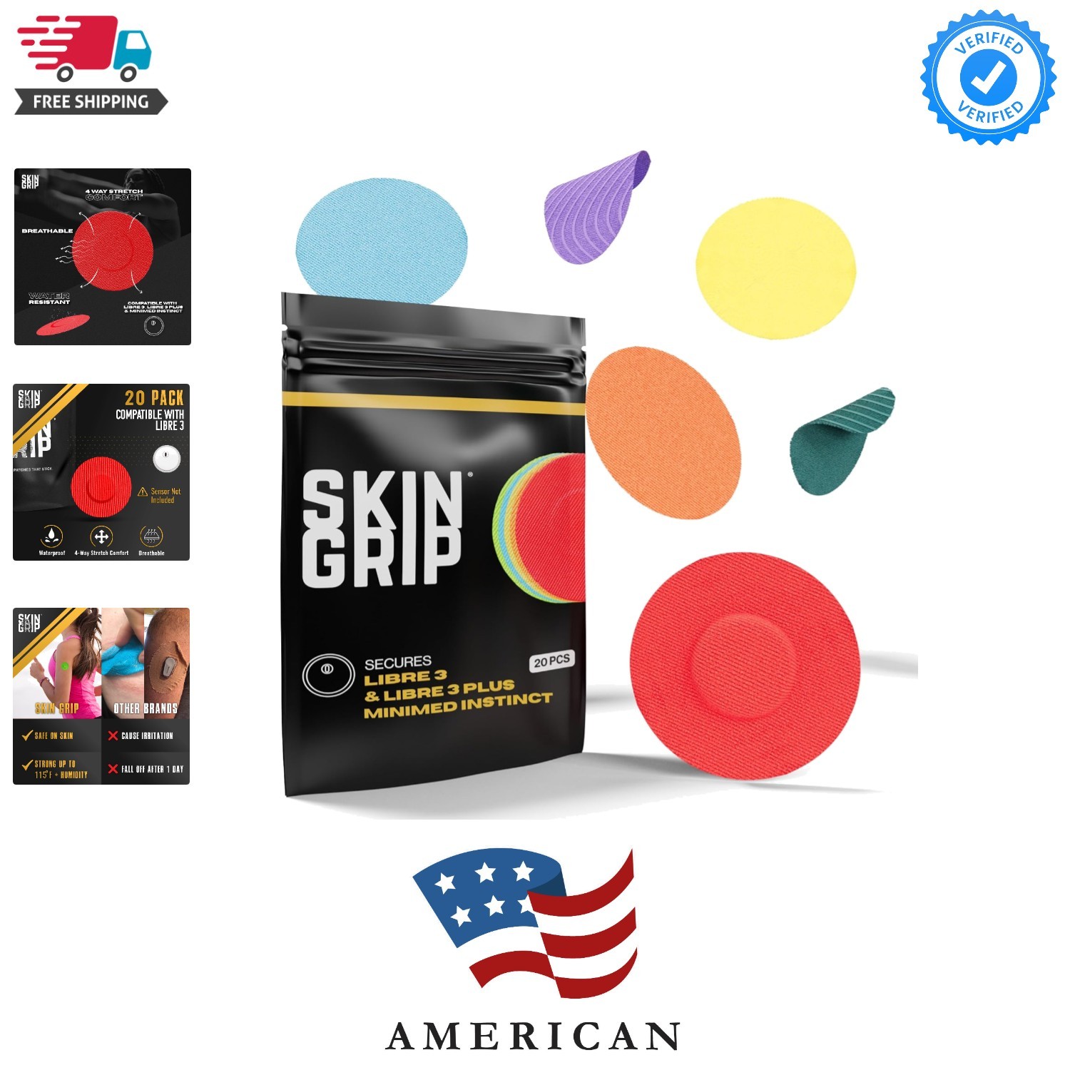 Freestyle Libre 3 Sensor Covers-Waterproof & Sweatproof Adhesive Patches for …