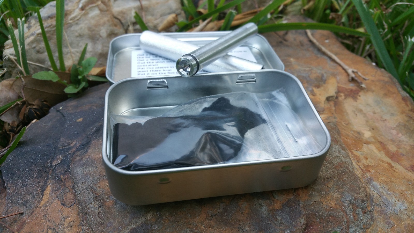 Altoid Tin Fire Piston Kit Camping Hunting Survival Prepper Scouts Ships FREE*