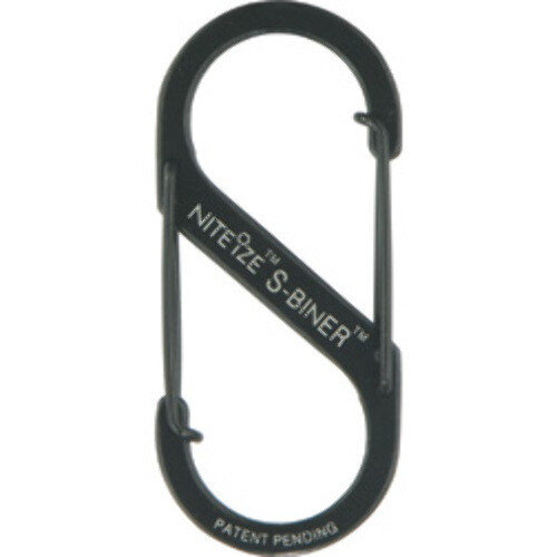 Nite Ize New S-Biner #3 Black SB3-03-01