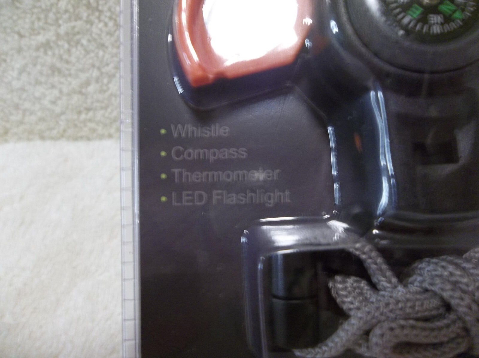 BERKSHIRE 7 in 1 Outdoor Emergency Survival Tool for Wilderness NEW