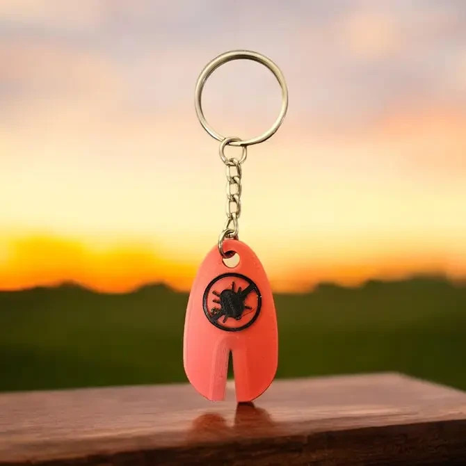 Tick Off Keychain – Compact Tick Removal Device for Safety
