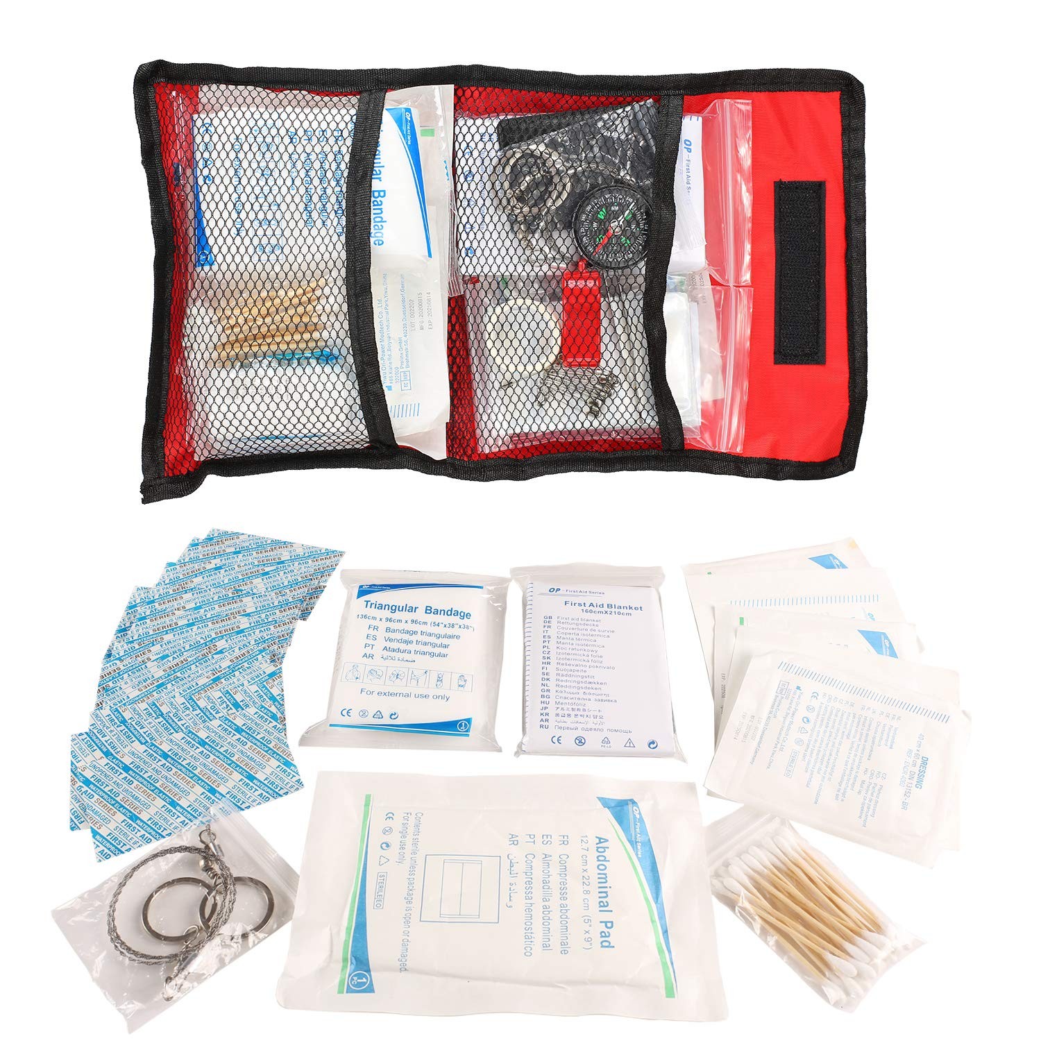 Boat Emergency Kit 2-in-1 Waterproof First Aid Kit