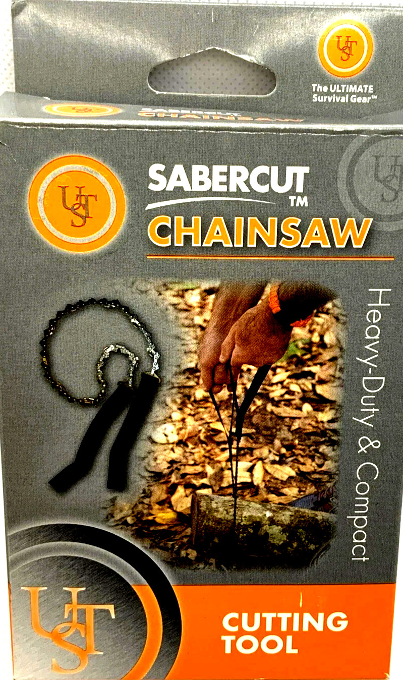 UST survival sabercut chainsaw emergency equipment disaster gear compact bugout