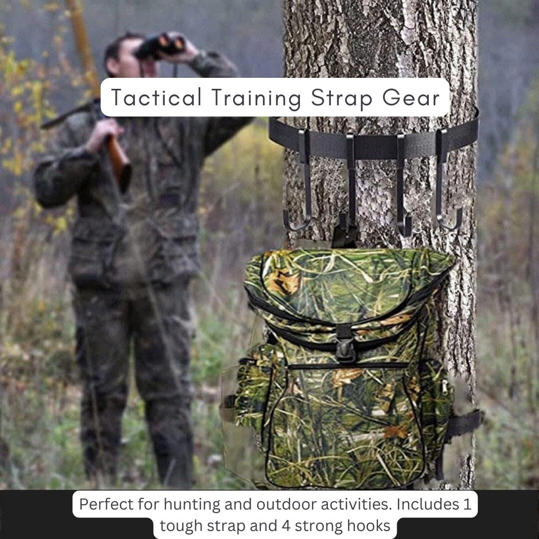 Strap Gear Equipment Tree Hanger & emergency gear tools Combo Pack(Bulk 3 Sets)
