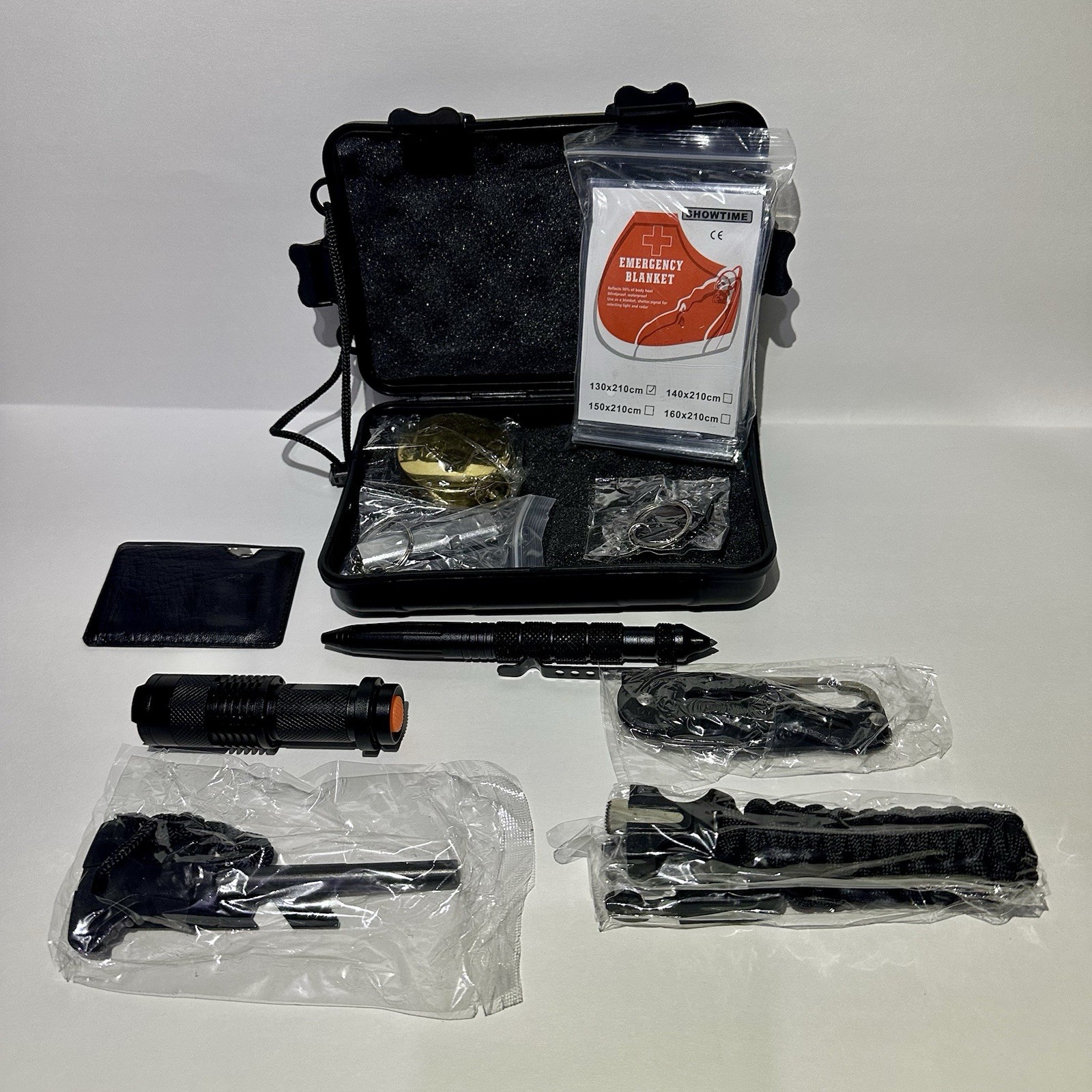 10 In 1 Outdoor Emergency Gear Survival Kit Camping Hiking Tactical NEW !!!