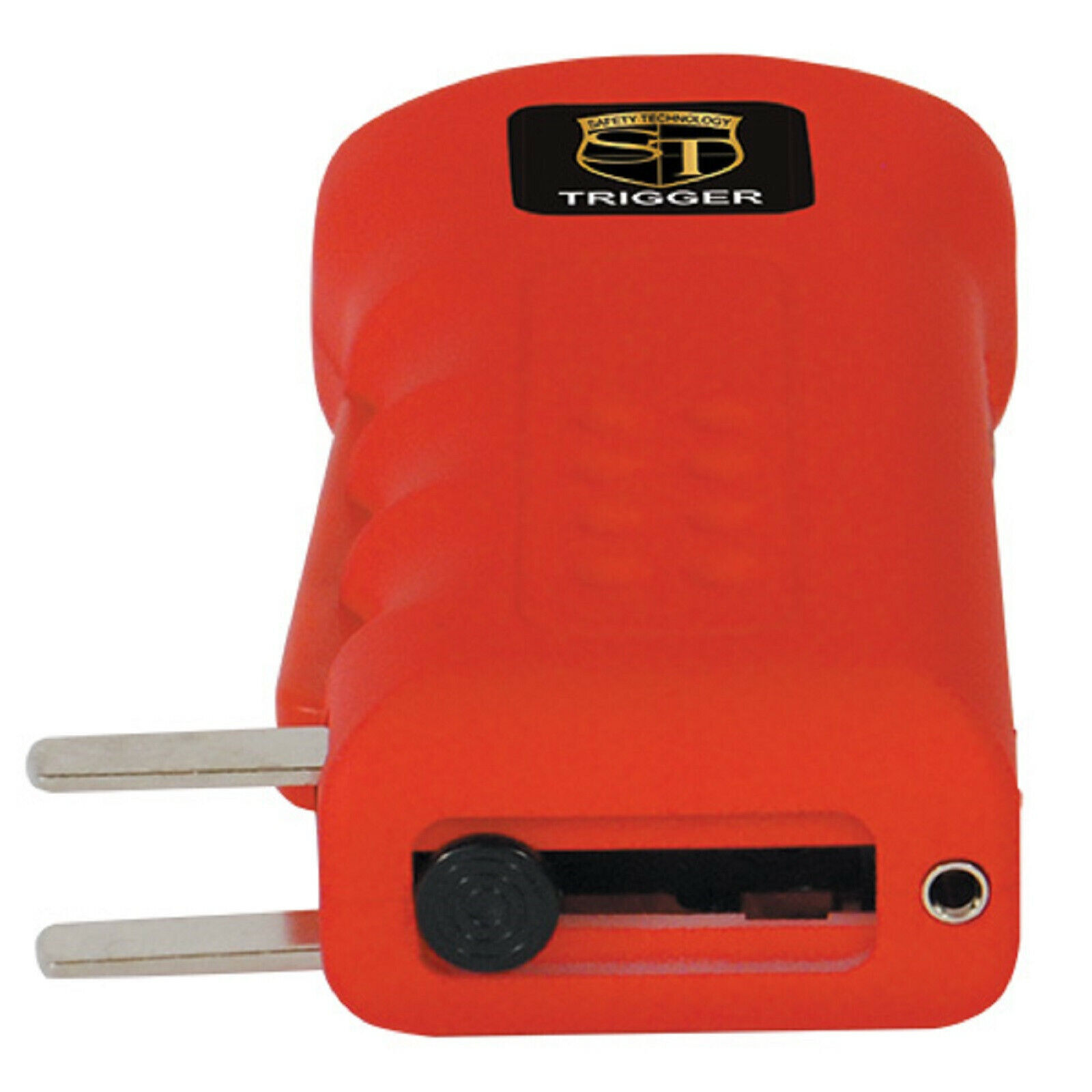 Safety Technology TRIGGER Stun Gun Rechargeable 75 Mil Volts LED Flashlight+Case