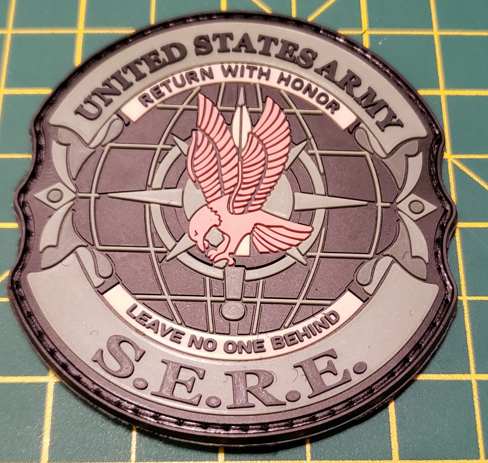 US ARMY SERE SURVIVAL EVASION RESISTANCE ESCAPE PATCH BUG OUT BAG SURVIVAL KIT