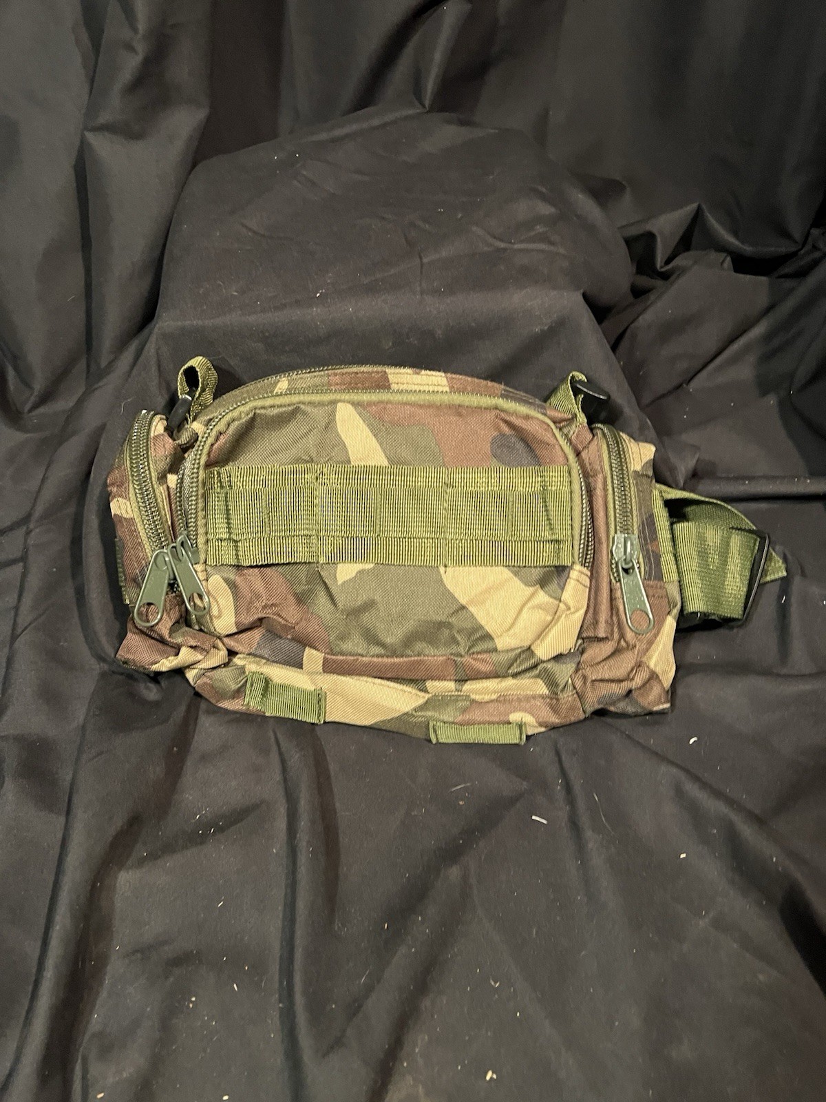 Molle Waist Shoulder Camping Hiking Tactical Utility Military Bag Pack Pouch