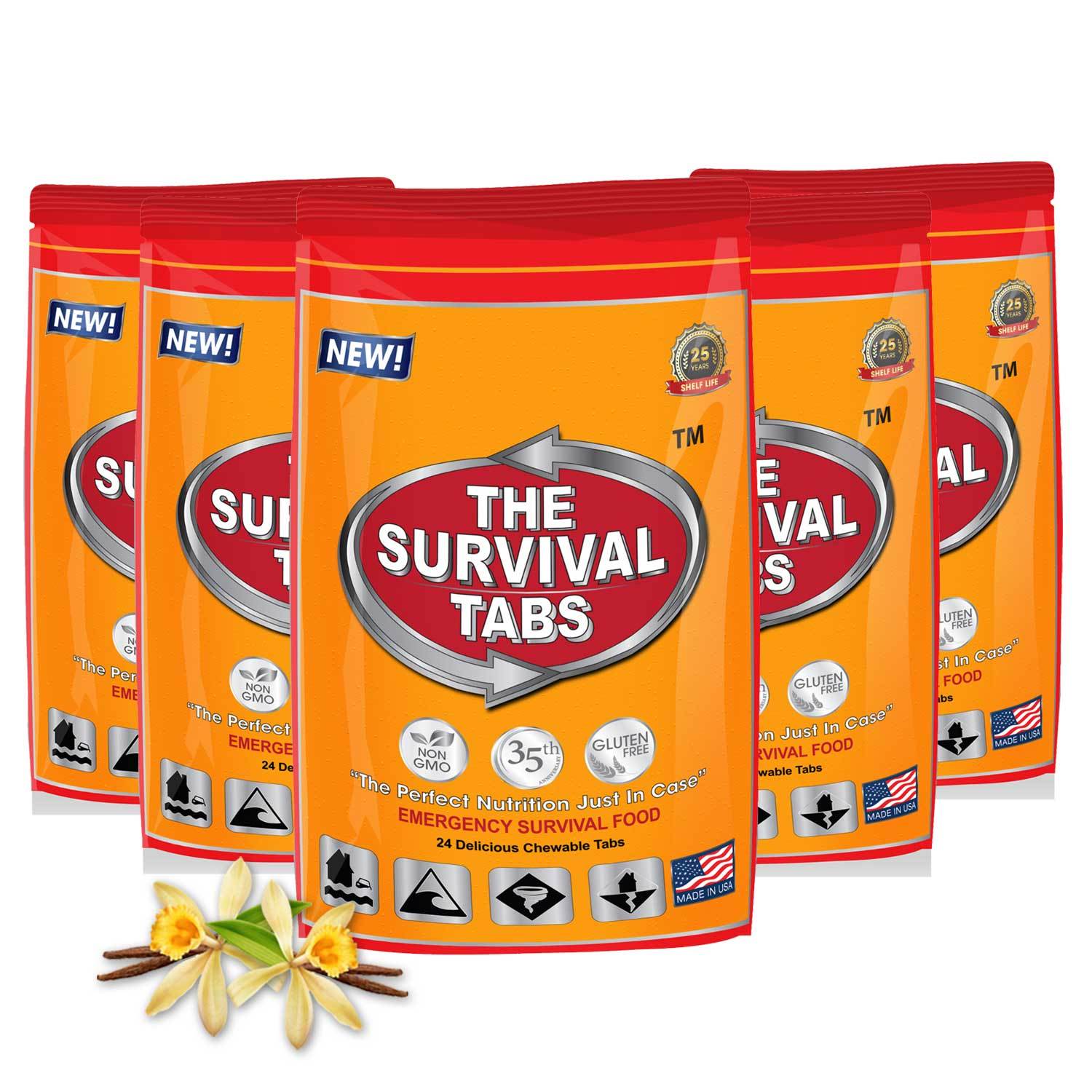 10-days vanilla Food Reserve survival food for Camping Hiking Eco Green