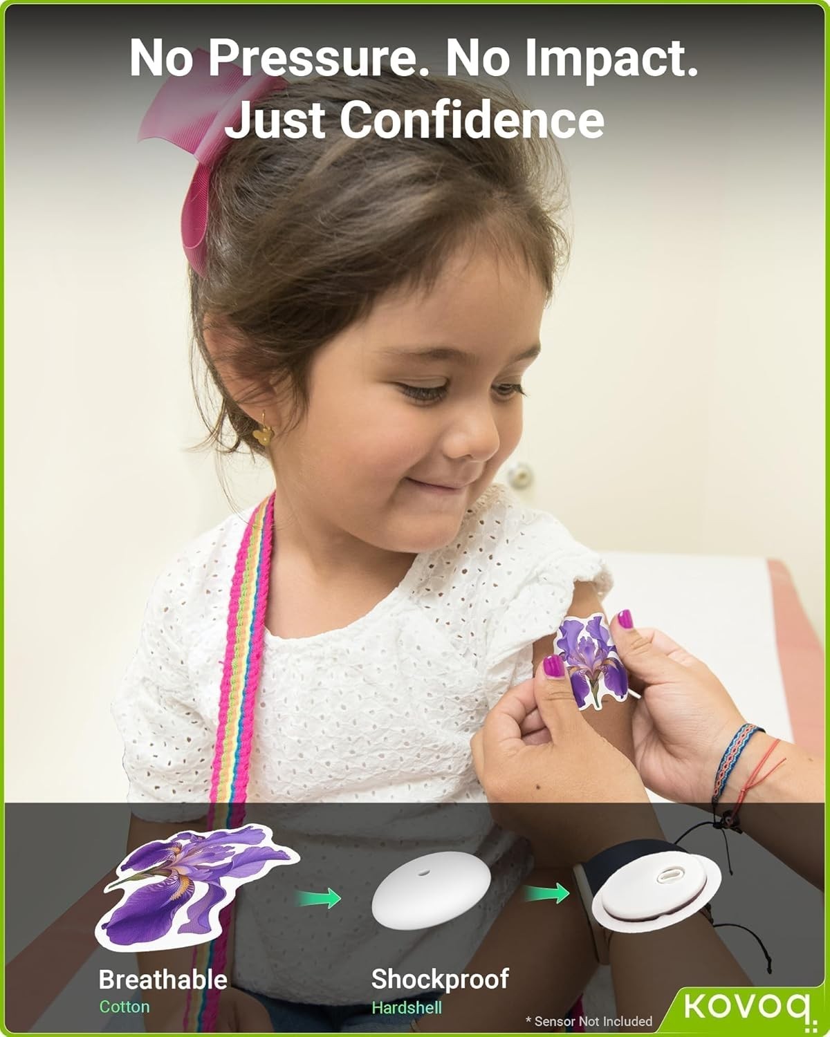 Stylish Floral Sensor Covers for Libre 3 & Plus – Waterproof and Hypoallergenic