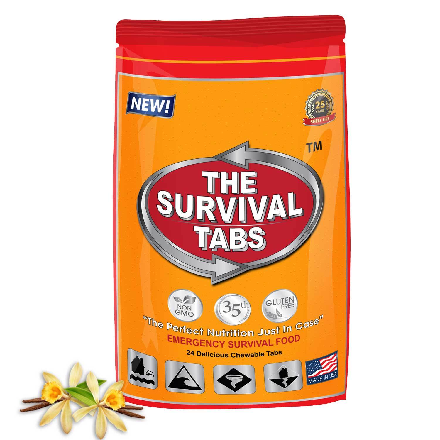 10-days vanilla Food Reserve survival food for Camping Hiking Eco Green