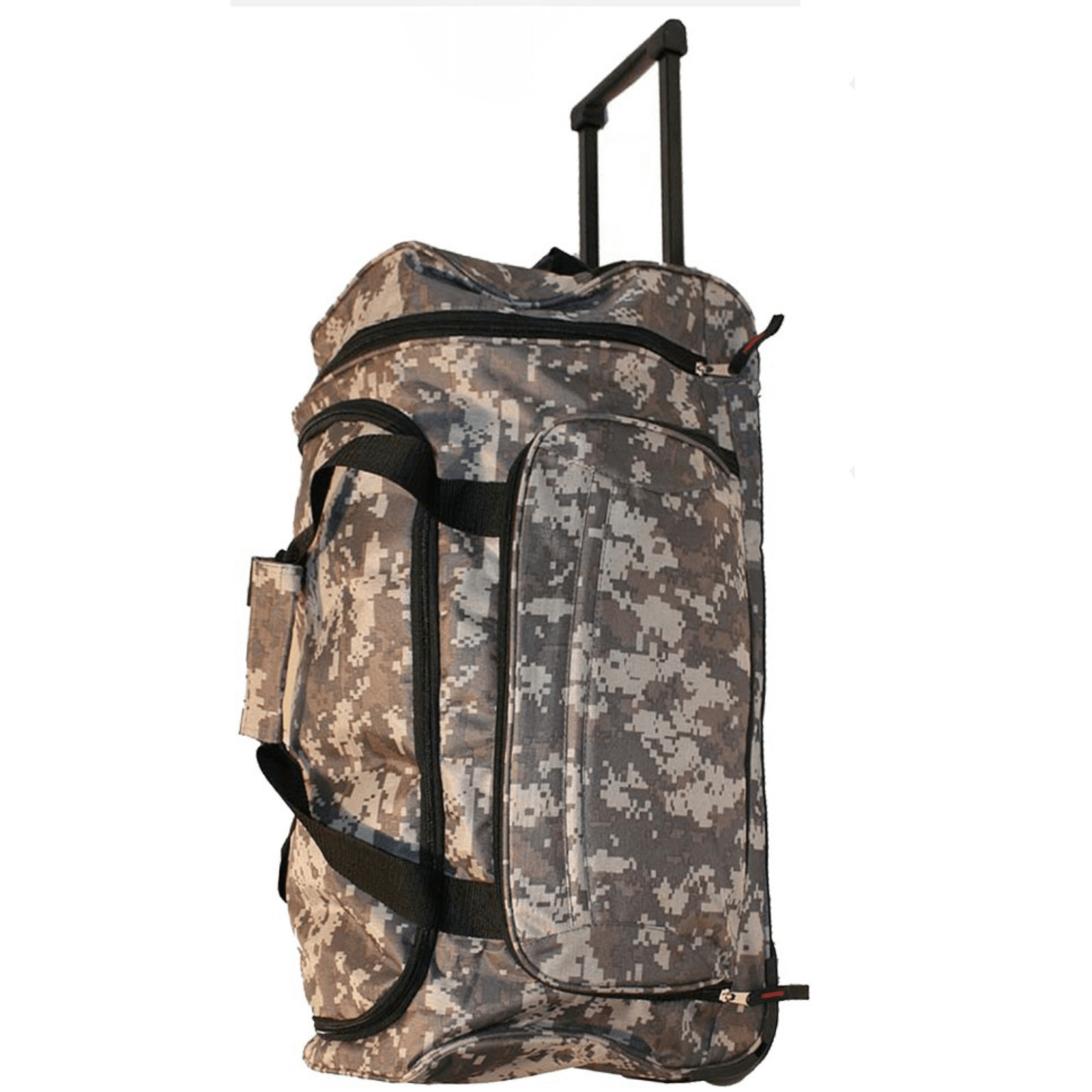 WSK Tactical Survival Bag with Roomy Pockets and Wheels for Emergency Gear