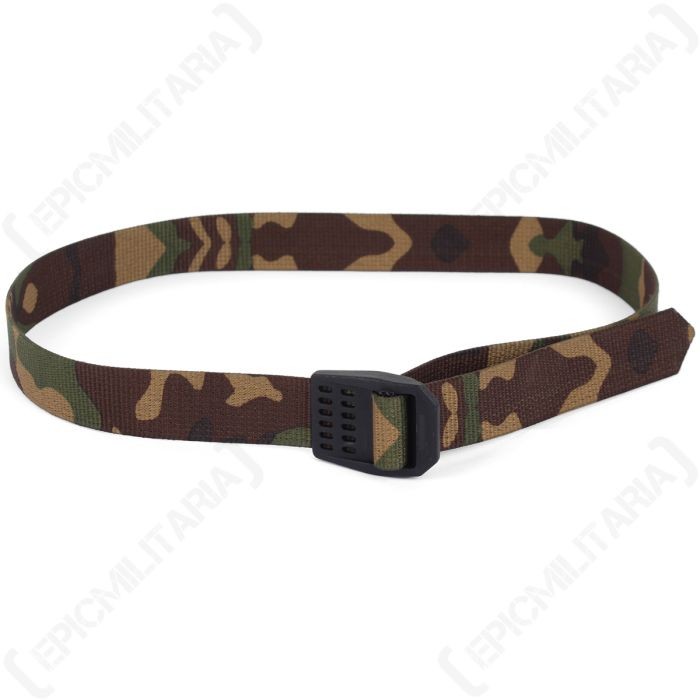 Original Dutch Army Woodland Camo Webbing Strap Packs- Camping-Outdoor-Survival