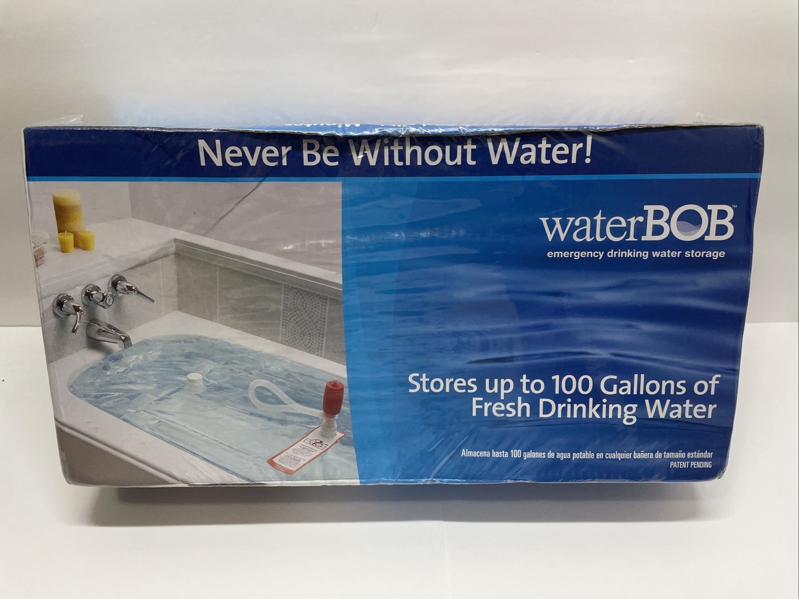 Water BOB Survival Emergency Drinking Fresh Water Storage 100-Gallons Kit Sealed