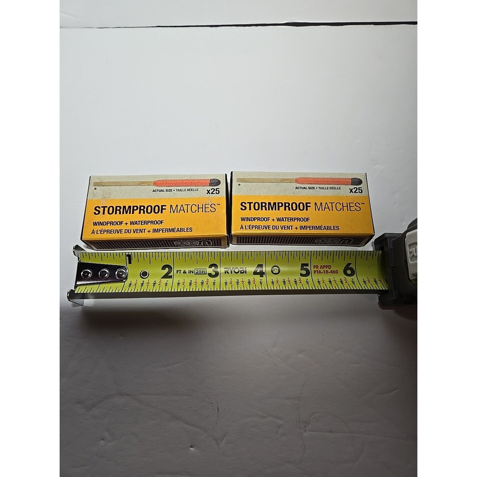 UCO Stormproof Matches 2 Pack 50 Ct. Total 15 Sec Burn Windproof Waterproof