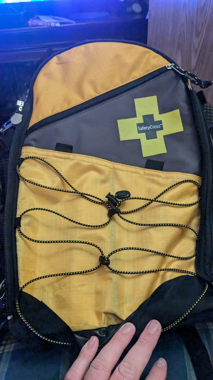 Life Gear Wings Of Life Survival Backpack SafetyCross. Backpack Only. Great Shap