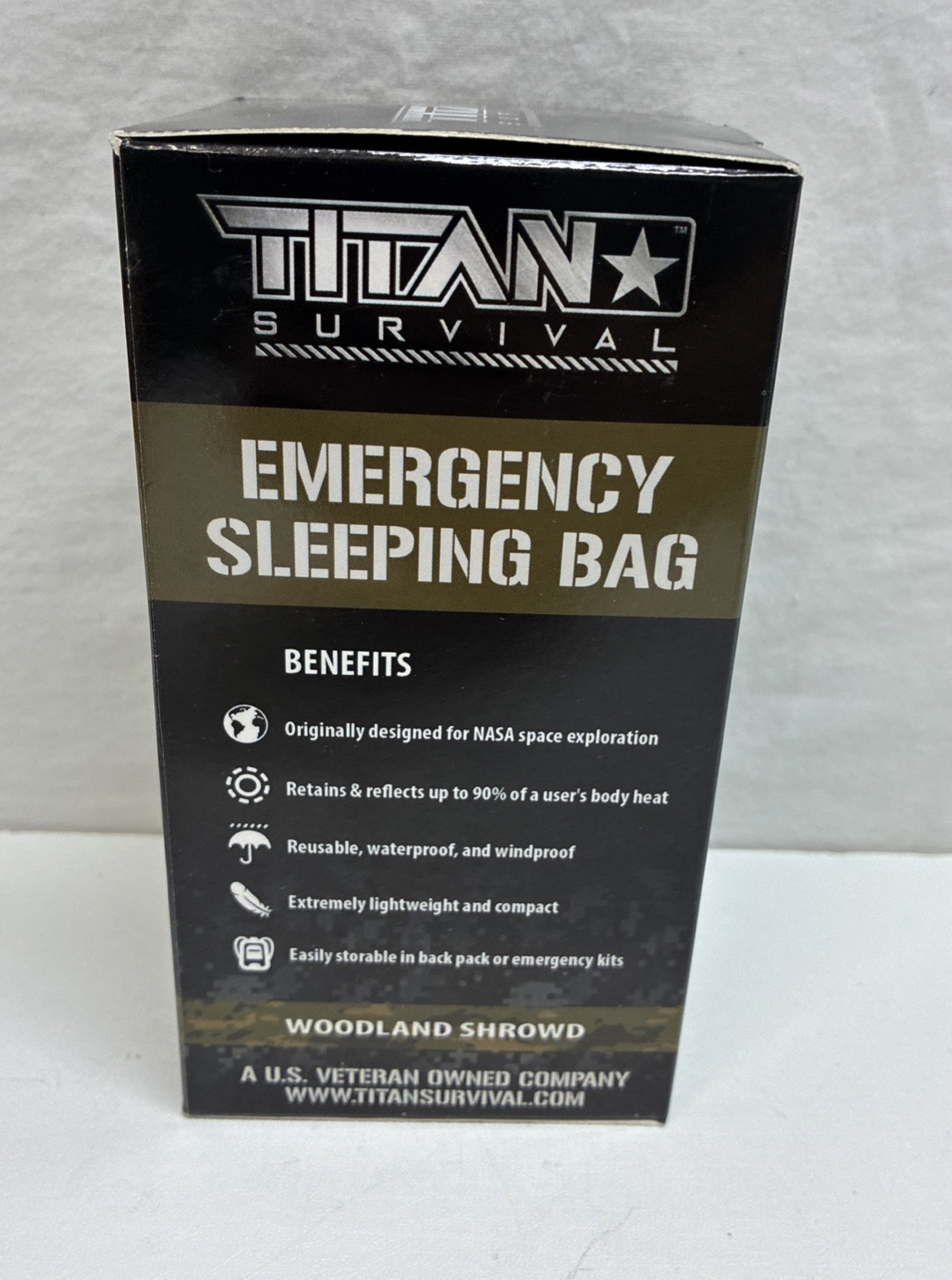 Titan Survival Emergency Sleeping Bags 36” X 78”