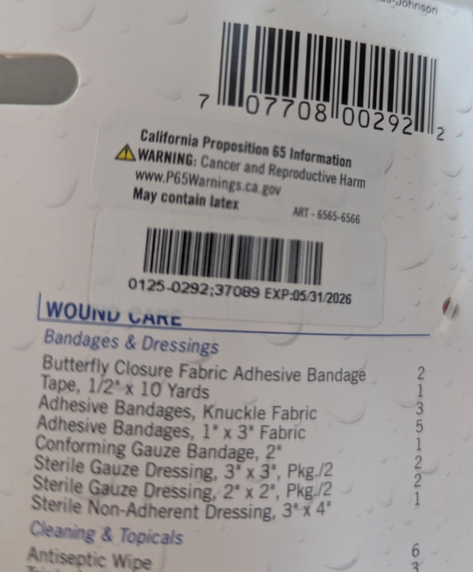 Adventure Medical Kit Ultralight/Watertight Medical Kit .5 EXP: 5/31/26