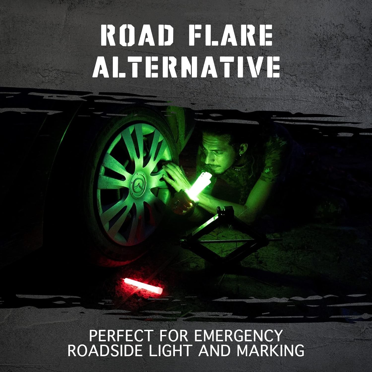 Emergency Glow Sticks Industrial Grade 12 Hour Survival Camping Lights Power