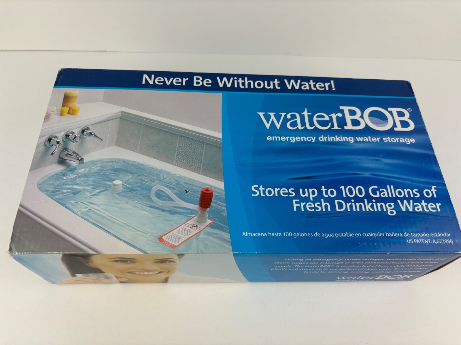 Water BOB Survival Emergency Drinking Fresh Water Storage 100-Gallons Kit NEW