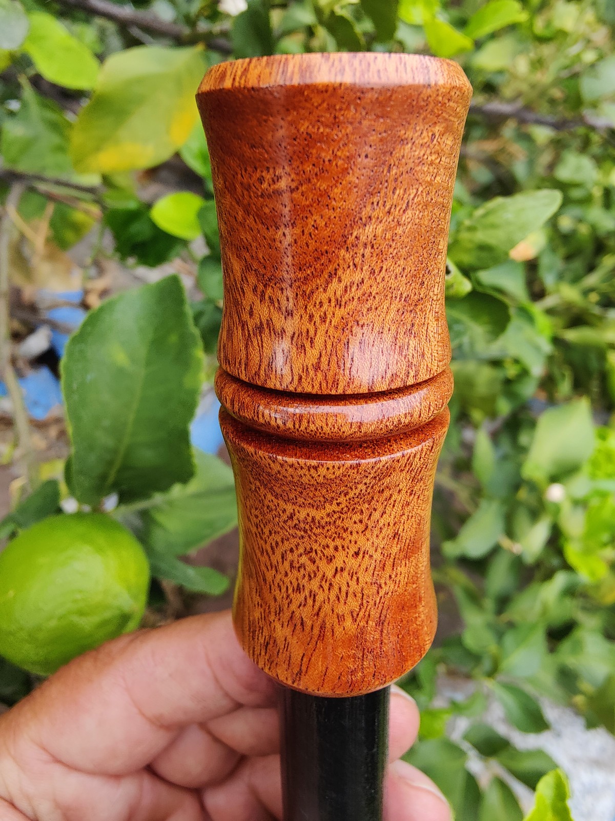 (20 mm) 13/16″ x 5 ” ferrocerium rod exotic wood handle | Ferro rod | mischmetal
