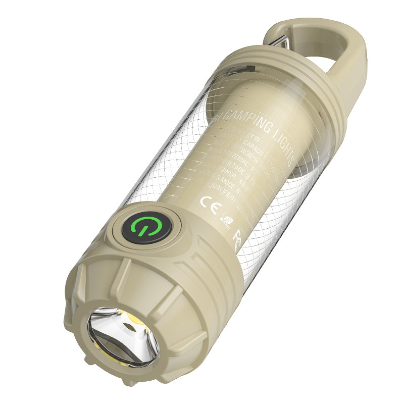 Outdoor Camping Essential Multi-Source Hook Mini Portable Camping Lamp