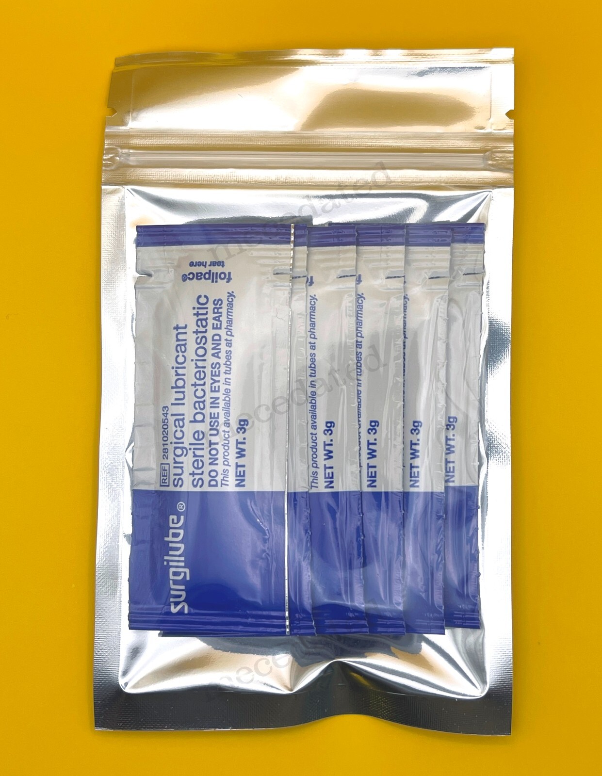 **5** PACK MILITARY NASOPHARYNGEAL AIRWAY SURGILUBE IFAK MEDIC EMT TRAUMA KIT