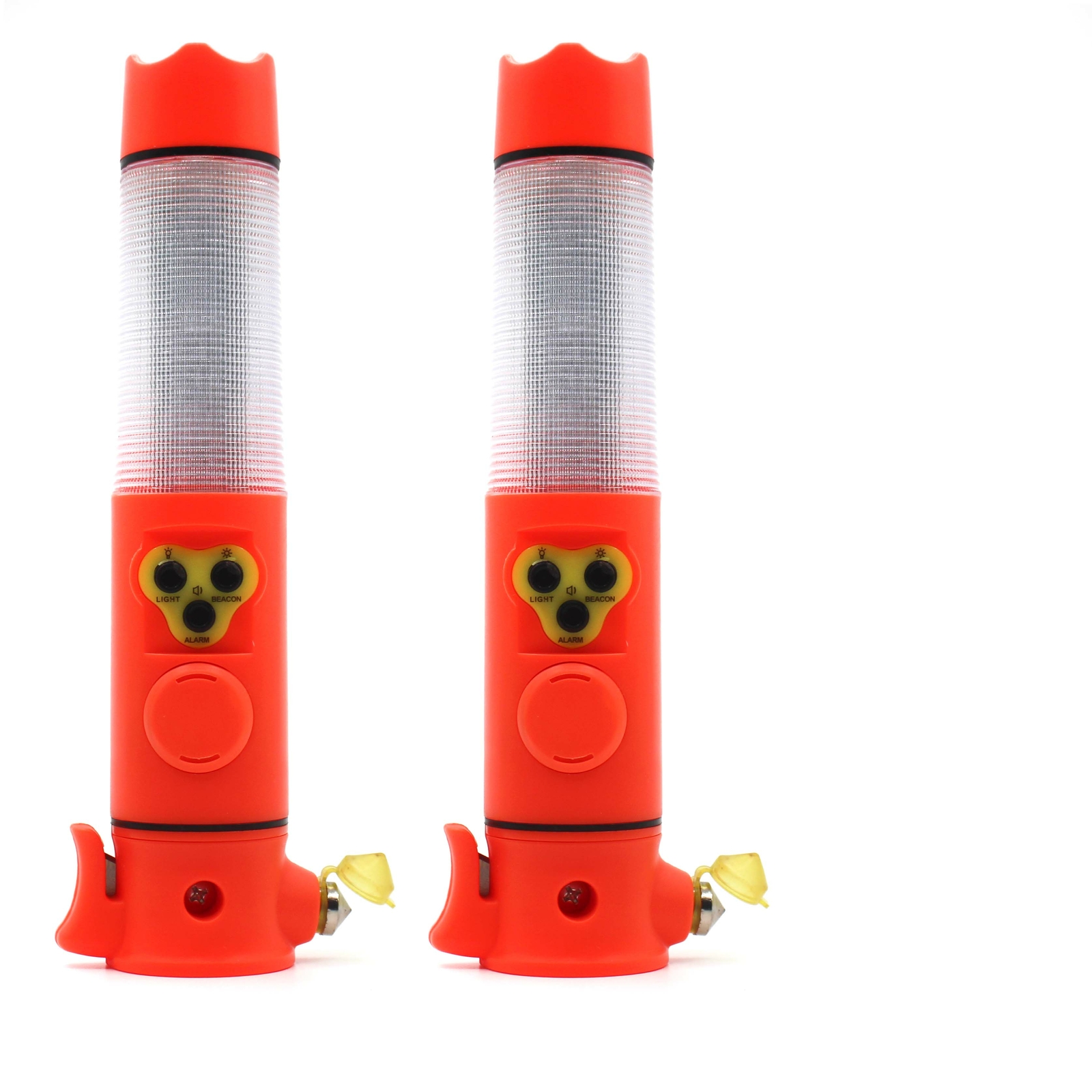 Car Emergency Escape Tool Window Hammer, Seatbelt Cutter, Beacon Flashlight LED