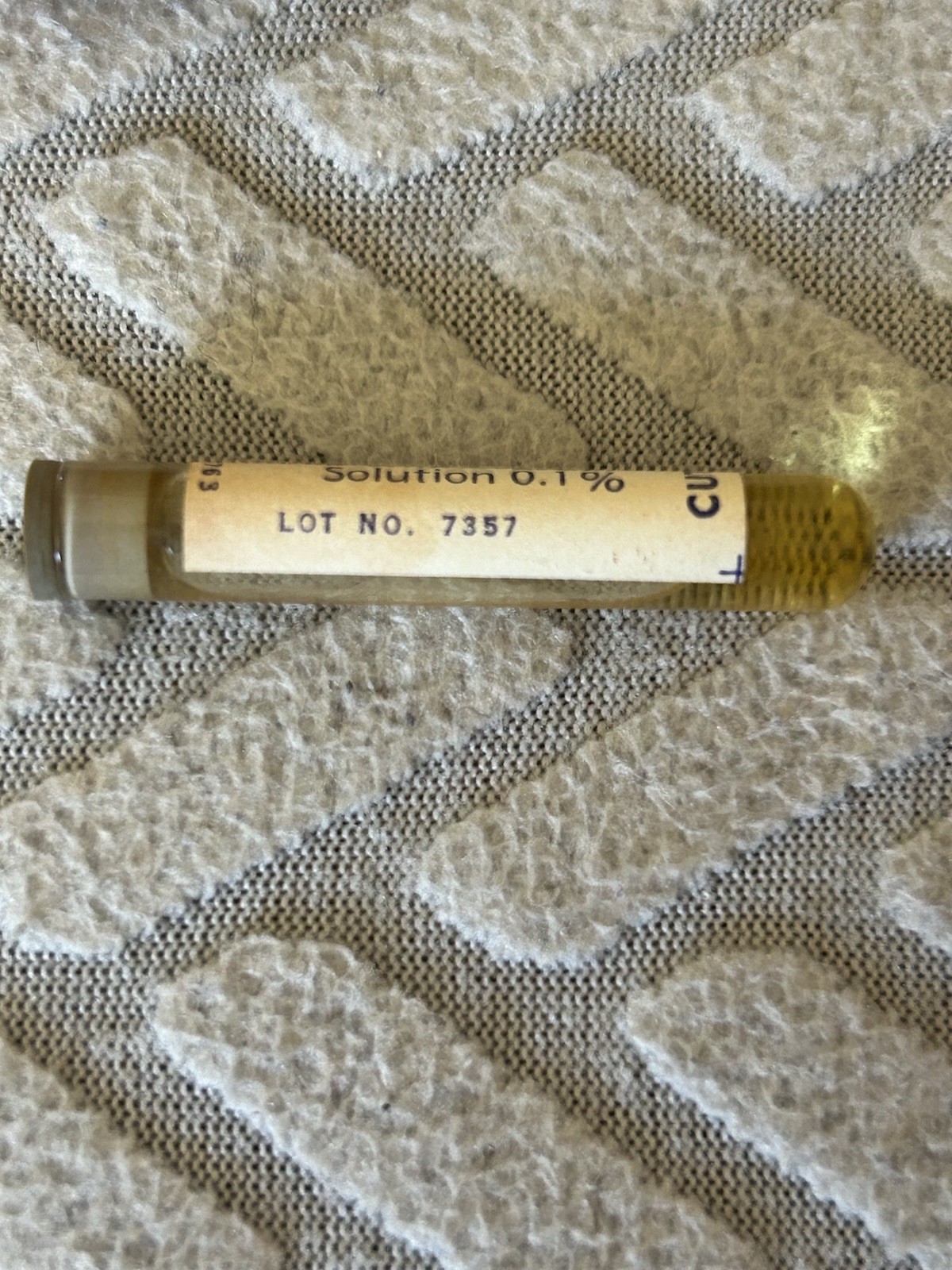 Vtg CUTTER Snake Bite Kit Double Rubber Capsule – Obsolete Collectible – 1965