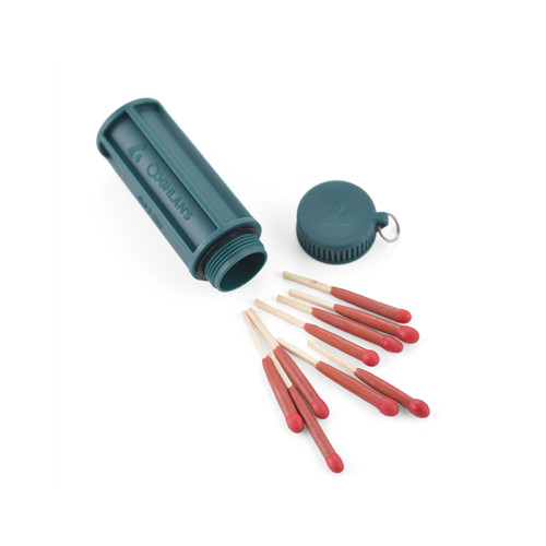 Coghlan’s Match Box, Green, Screw Top Lid, Waterproof, Compact
