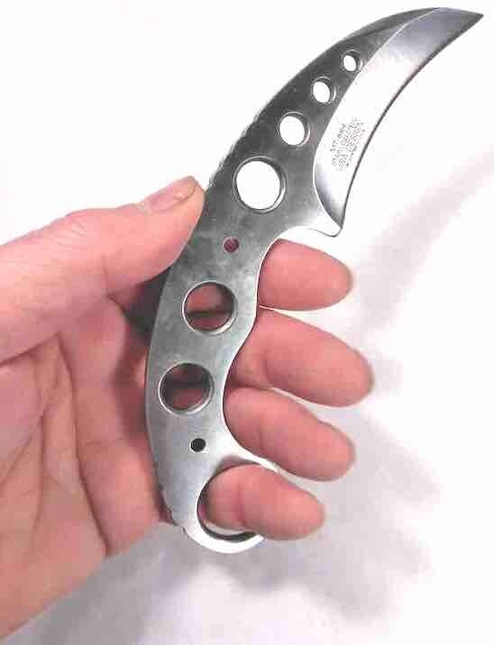 Stainless Steel Karambit Fixed – Kydex Sheath + Bear Claw Karambit Knife