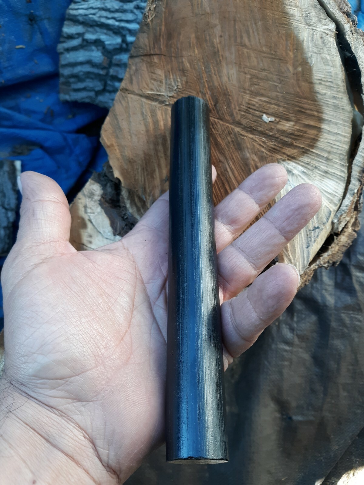 Bushcraft 8″ x 1″ dia. Ferrocerium rod firesteel “The lava thrower” Mischmetal