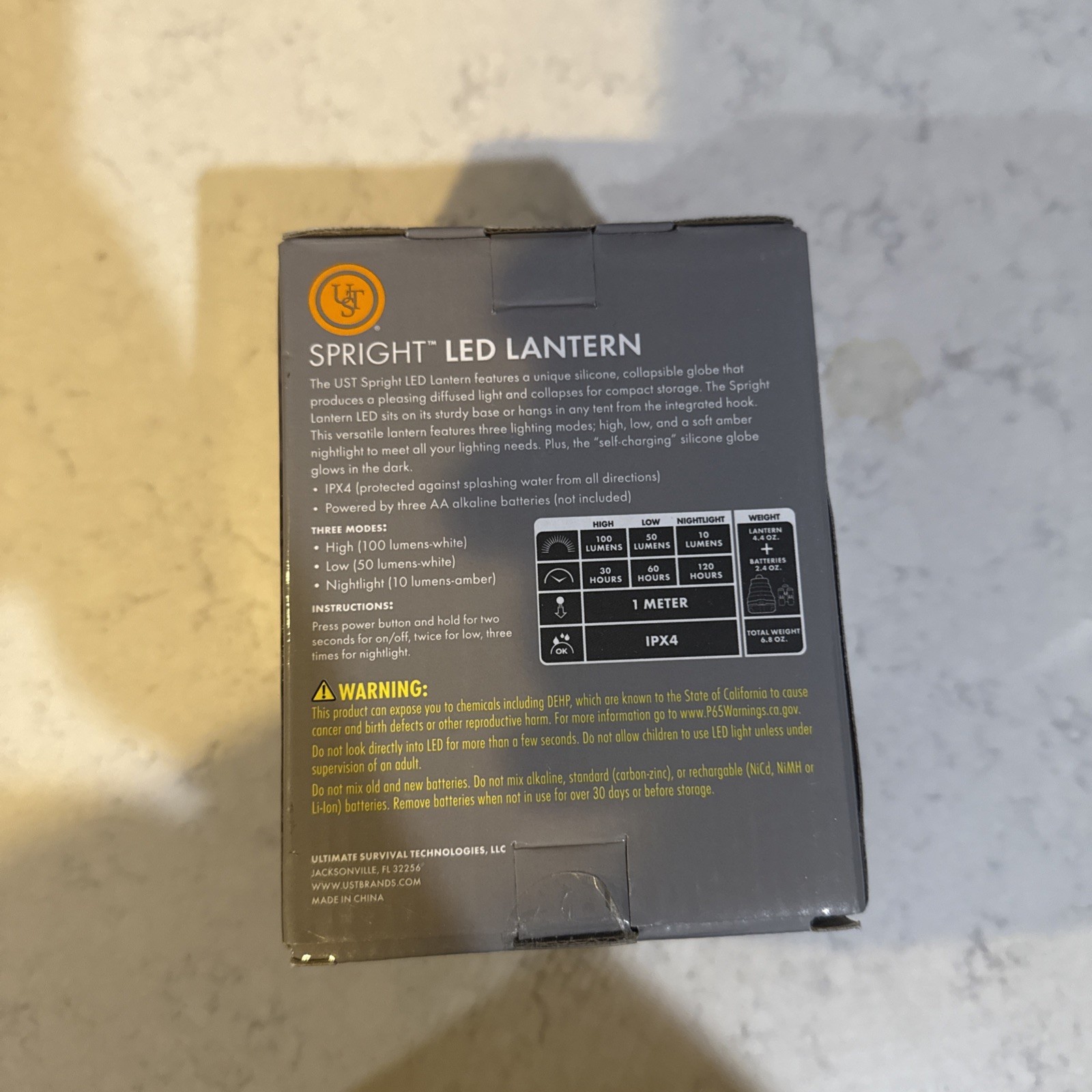 Spright Lantern collapsible globe survival emergency tactical gear equip UST