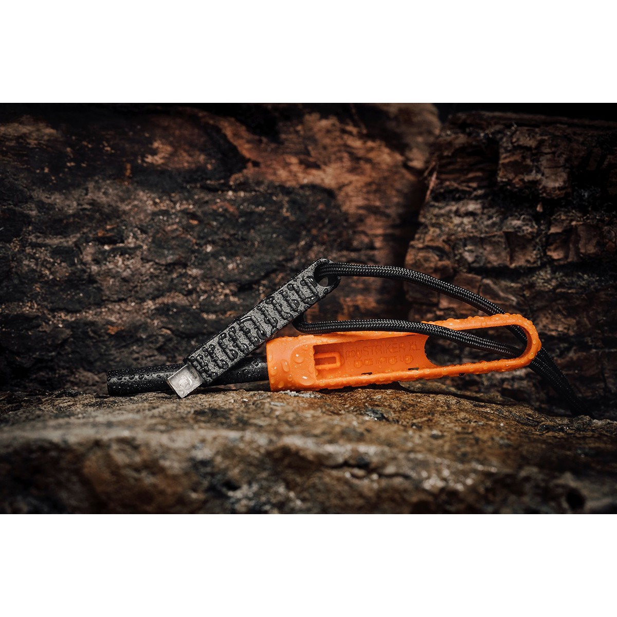 Exotac polySTRIKER XL Ultra-Light Ferrocerium Rod Firestarter – Gunmetal