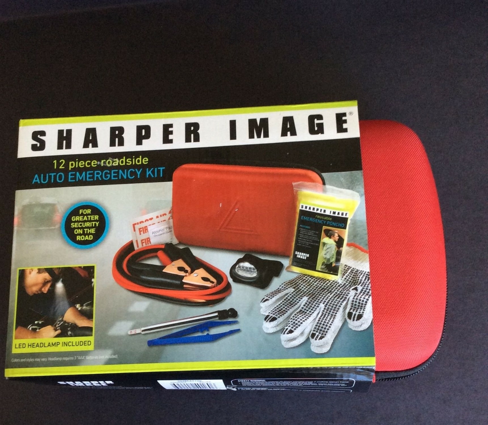 Sharper Image Roadside Emergency Kit