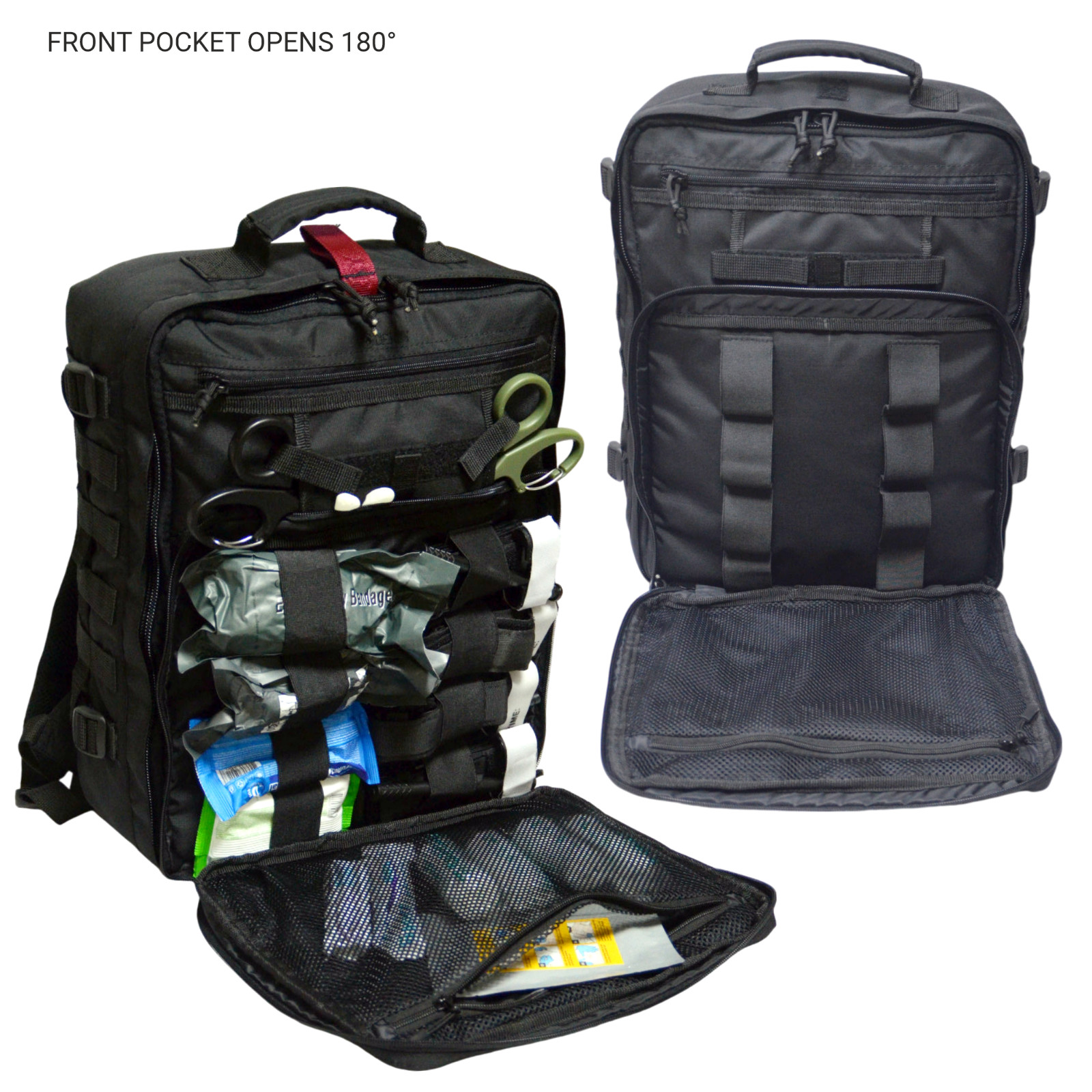 Tactical Medical Backpack – 20L MOLLE First Aid EMT Trauma Bag