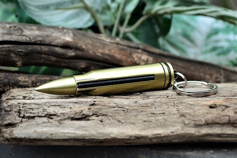 Bullet Permanent Match – Fire Starter Lighter – Camping Survival Gear Key Ring