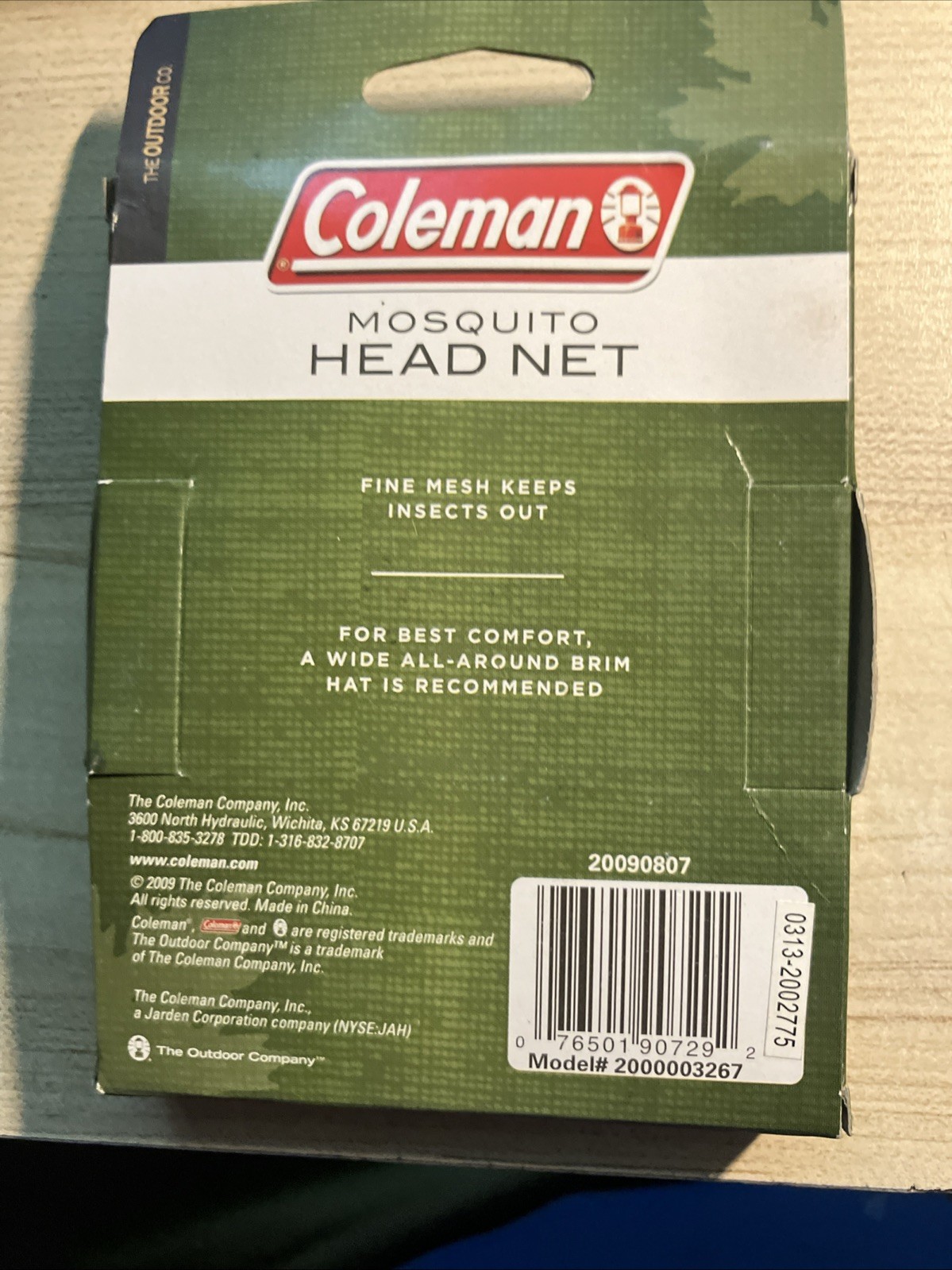 Mosquito Head Net – Coleman FREE SHIPPING fine mesh