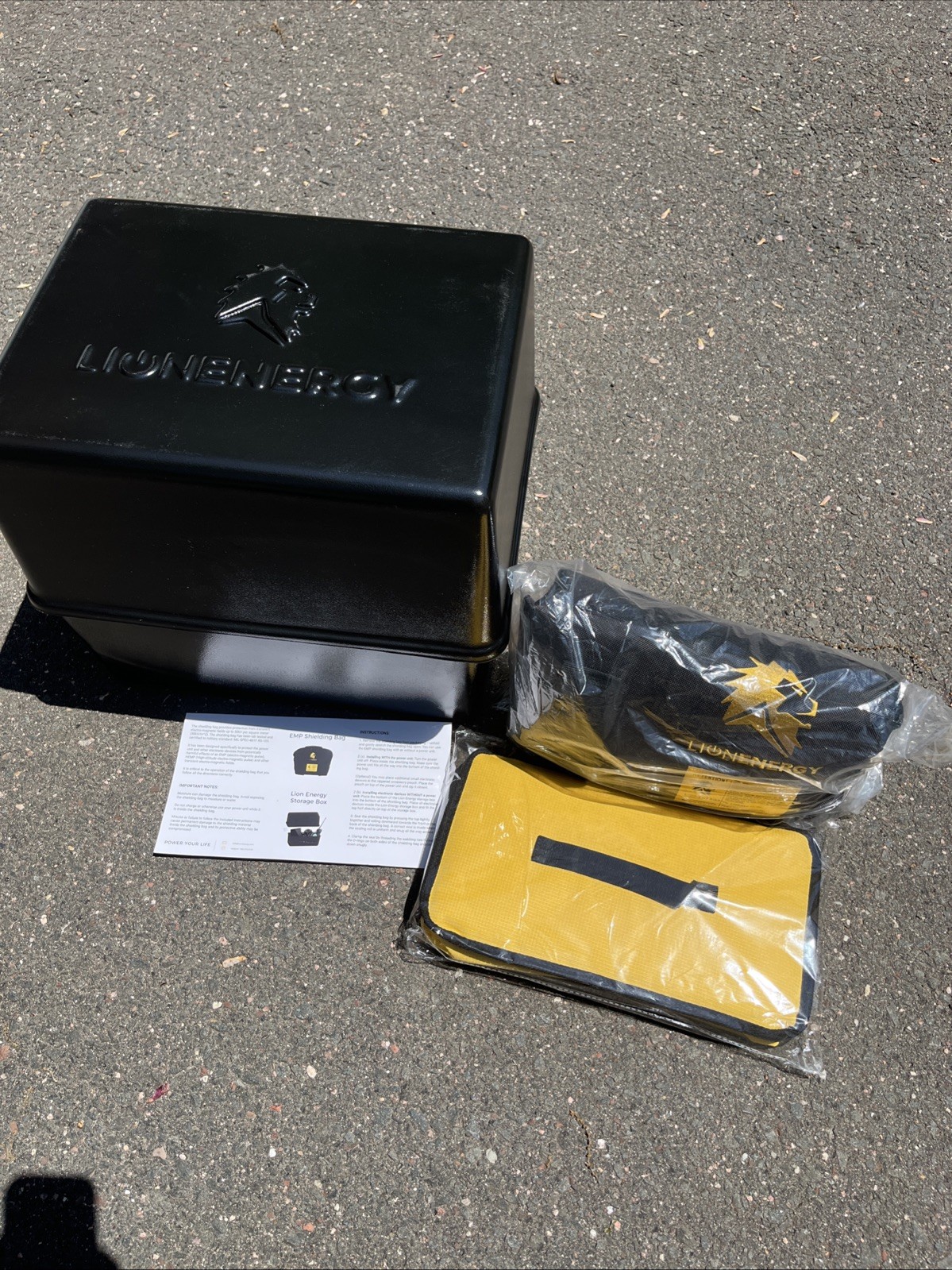 Lion Energy MIL-SPEC 461F R5-105 Faraday Shielding KIT For Electronics EMP NEW