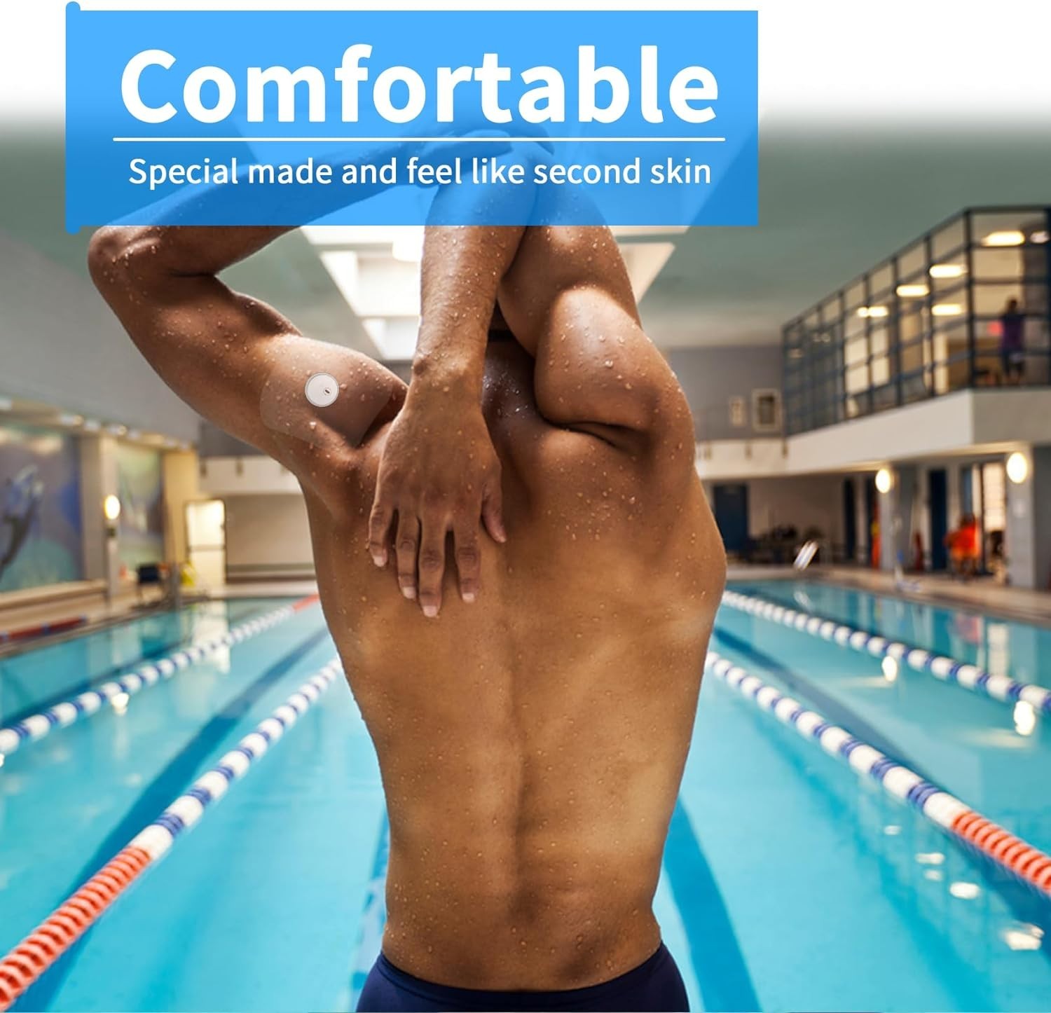 Sterile 100 Pcs Waterproof Patches for Freestyle Libre 3 – Long Lasting Comfort