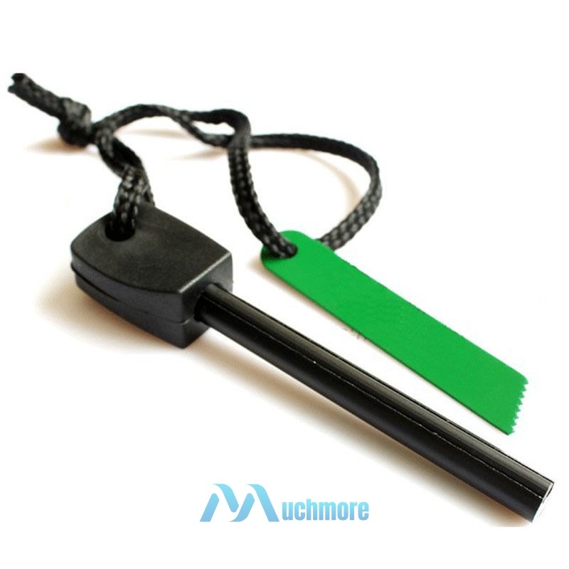 Portable Outdoor Flint Steel Magnesium Striker Ferro Rod Survival Fire Starter