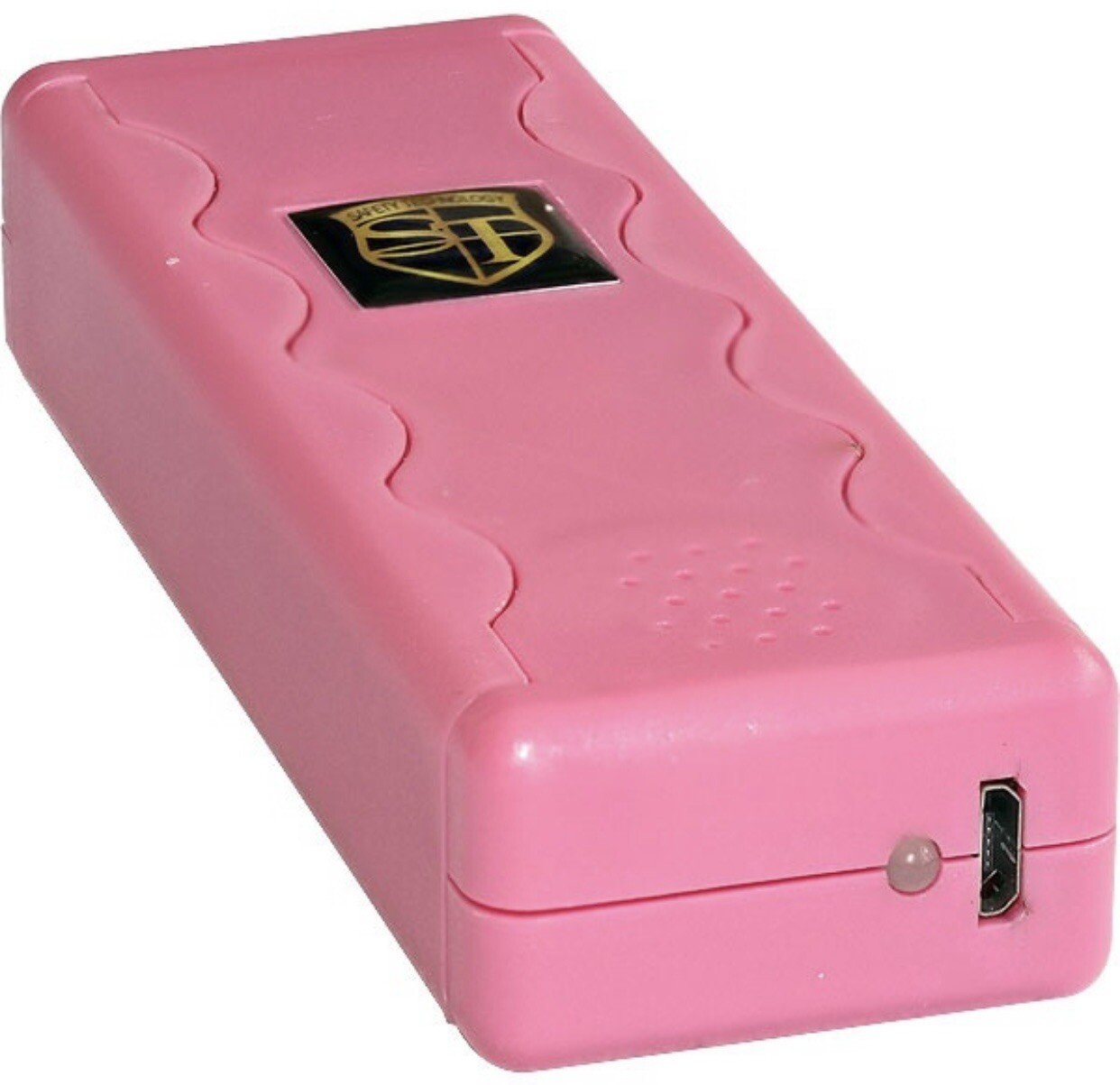 3 N 1 Alarm WOMEN Self Defense 4 ” STUN GUN Rechargeable LED FLASHLIGHT Personal