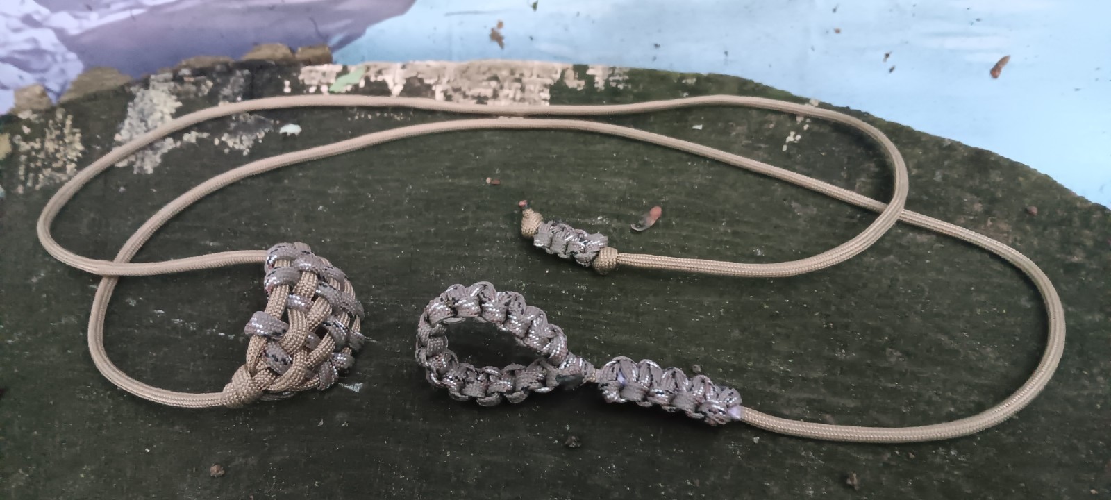 Shepherd Sling One Piece Paracord 12f Weaved Inside Is Emergency Fishing Gear