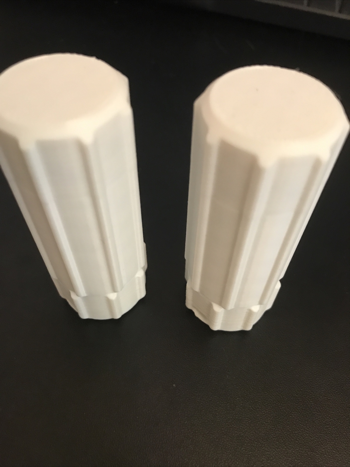 3d Printed 2x 18560 Battery Covers Water Tight Lanyard Loop Ridged For Easy Open