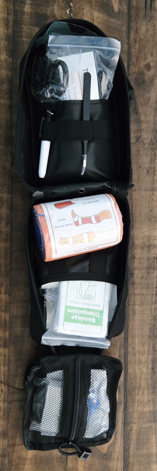 TacRight Trauma Kit Professional Emergency Medical First Aid Military Hiking