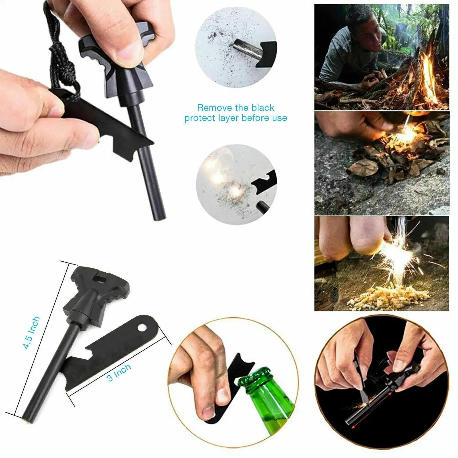 Emergency Survival Gear Kit Camping Survival Gear Kit Camping Tactical